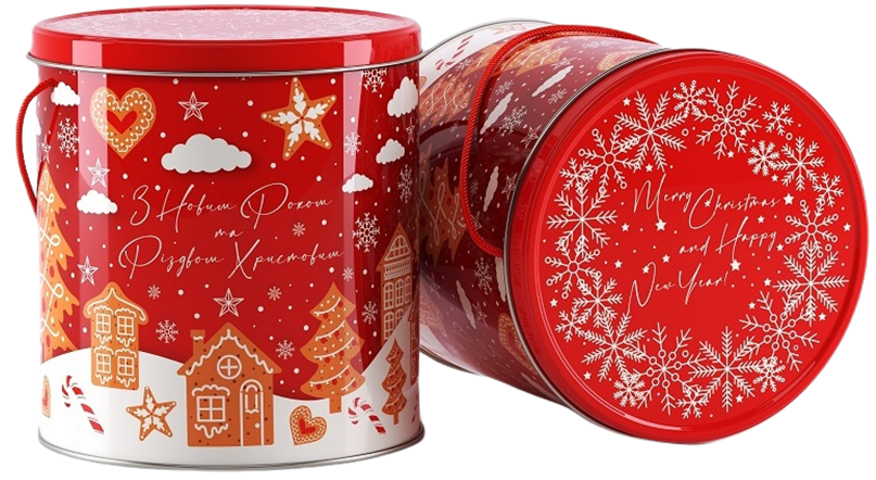 Авторський подарунковий набір "Різдвяні гостинці" №17-25/42, АЛЬФА-БОГУСЛАВ, 1100 г